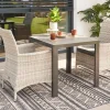 Primaster Diningsessel Nardo XL aus Kunststoffgeflecht, greyline