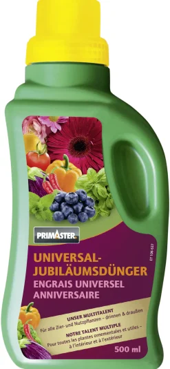 Primaster Flüssigdünger Universal Jubiläums-Edition 500 ml