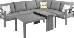 Primaster Gartenmöbel-Set Elbasan Aluminium