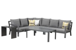 Primaster Gartenmöbel-Set Elbasan Aluminium