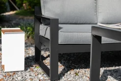 Primaster Gartenmöbel-Set Limoncello Aluminium mit verstellbarem Kopfteil