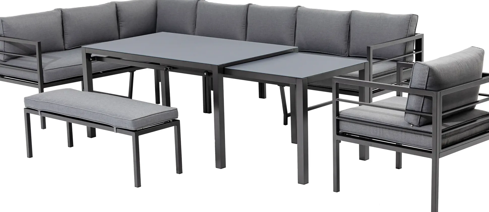Primaster Gartenmöbel-Set Levanto 10 Personen B-Ware