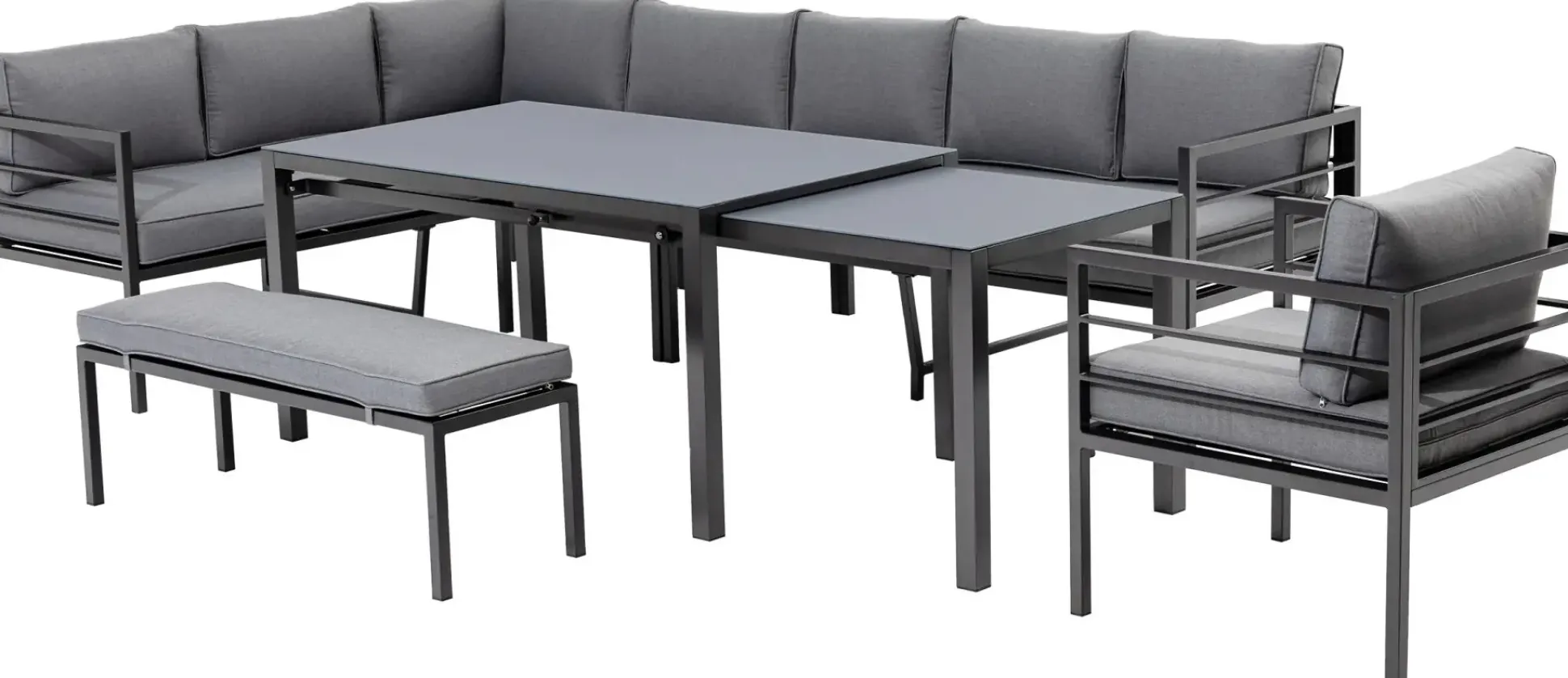 Primaster Gartenmöbel-Set Levanto 10 Personen B-Ware