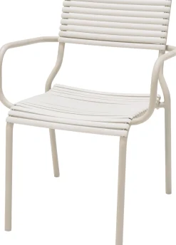Primaster Gartenstuhl Aluminium Tossa stapelbar coral sand
