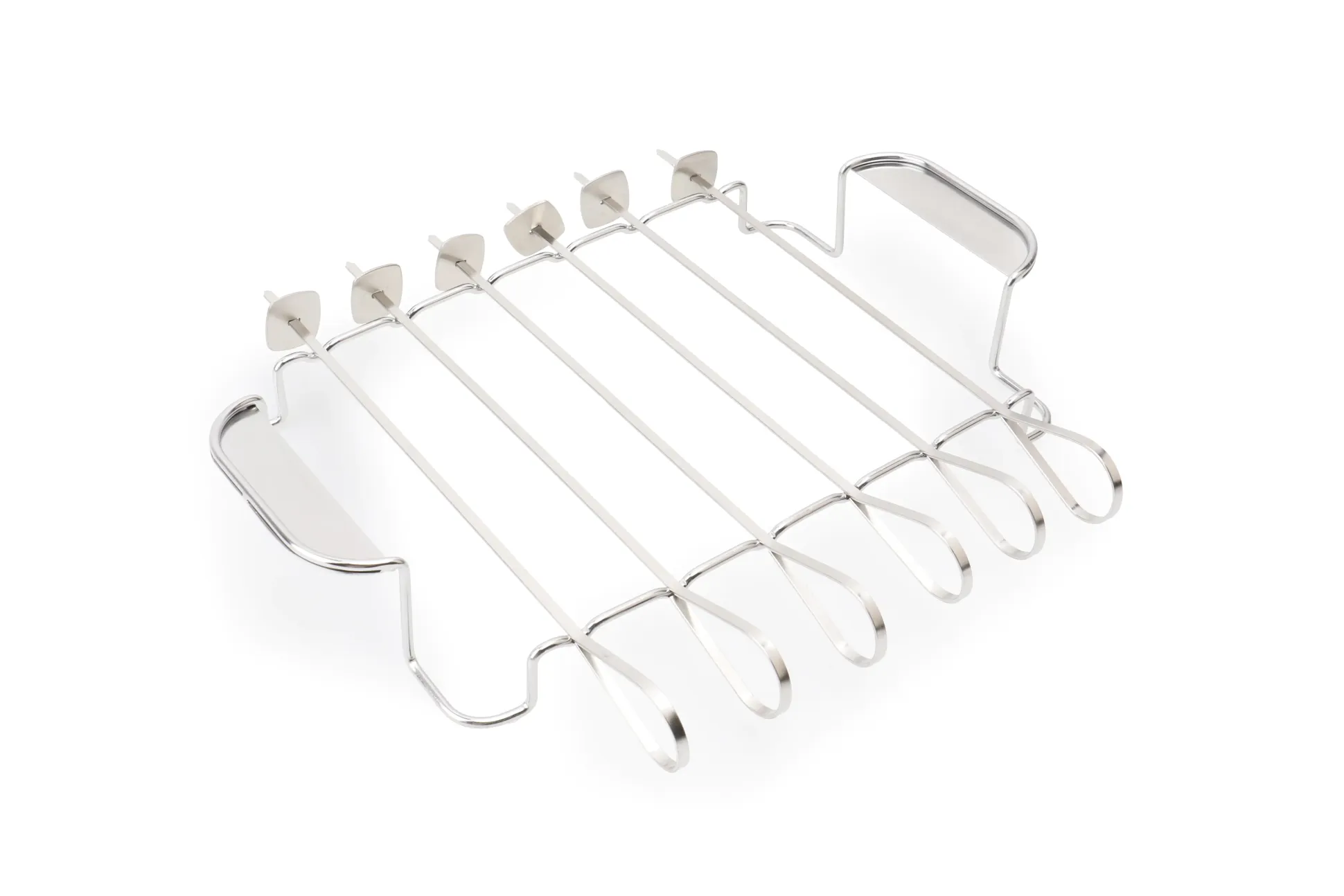 Primaster Grillspieß Set Premium Edelstahl inkl. 6 Spieße