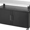 Primaster Grillwagen Napa XXL Universal 2-türig 153 x 90 cm schwarz