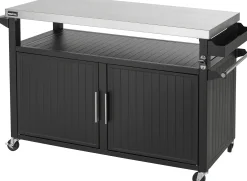 Primaster Grillwagen Napa XXL Universal 2-türig 153 x 90 cm schwarz