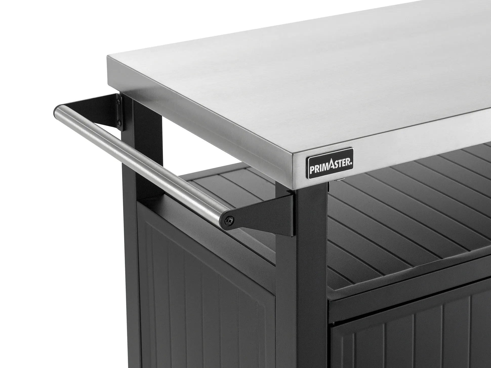 Primaster Grillwagen Napa XXL Universal 2-türig 153 x 90 cm schwarz