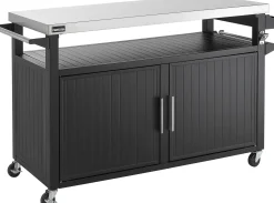 Primaster Grillwagen Napa XXL Universal 2-türig 153 x 90 cm schwarz