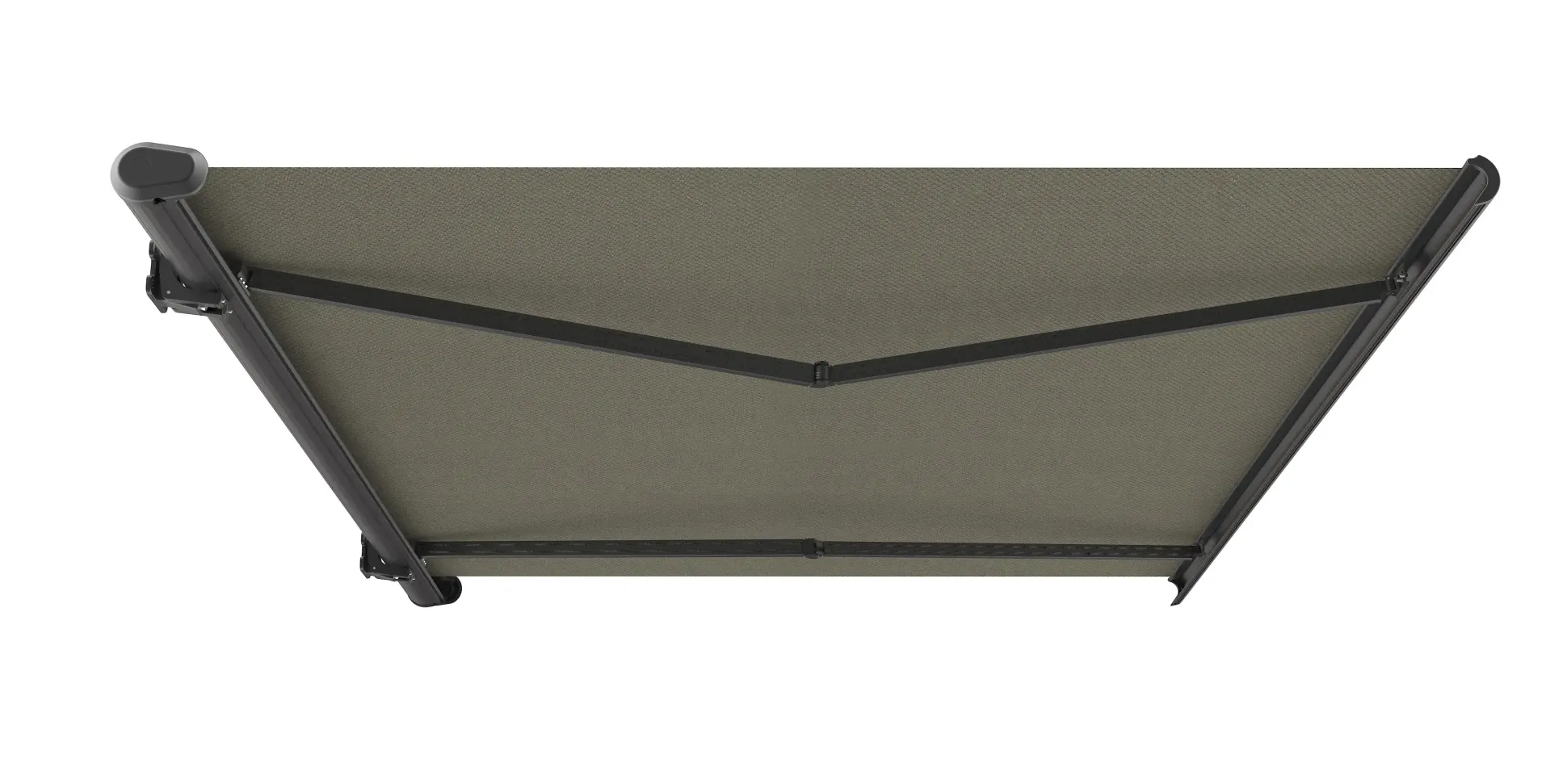 Primaster Kassetten-Markise 4 x 3 m elektrisch taupe