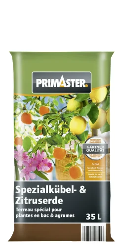 Primaster Kübel- & Zitruserde 35L torffrei mit Granulat