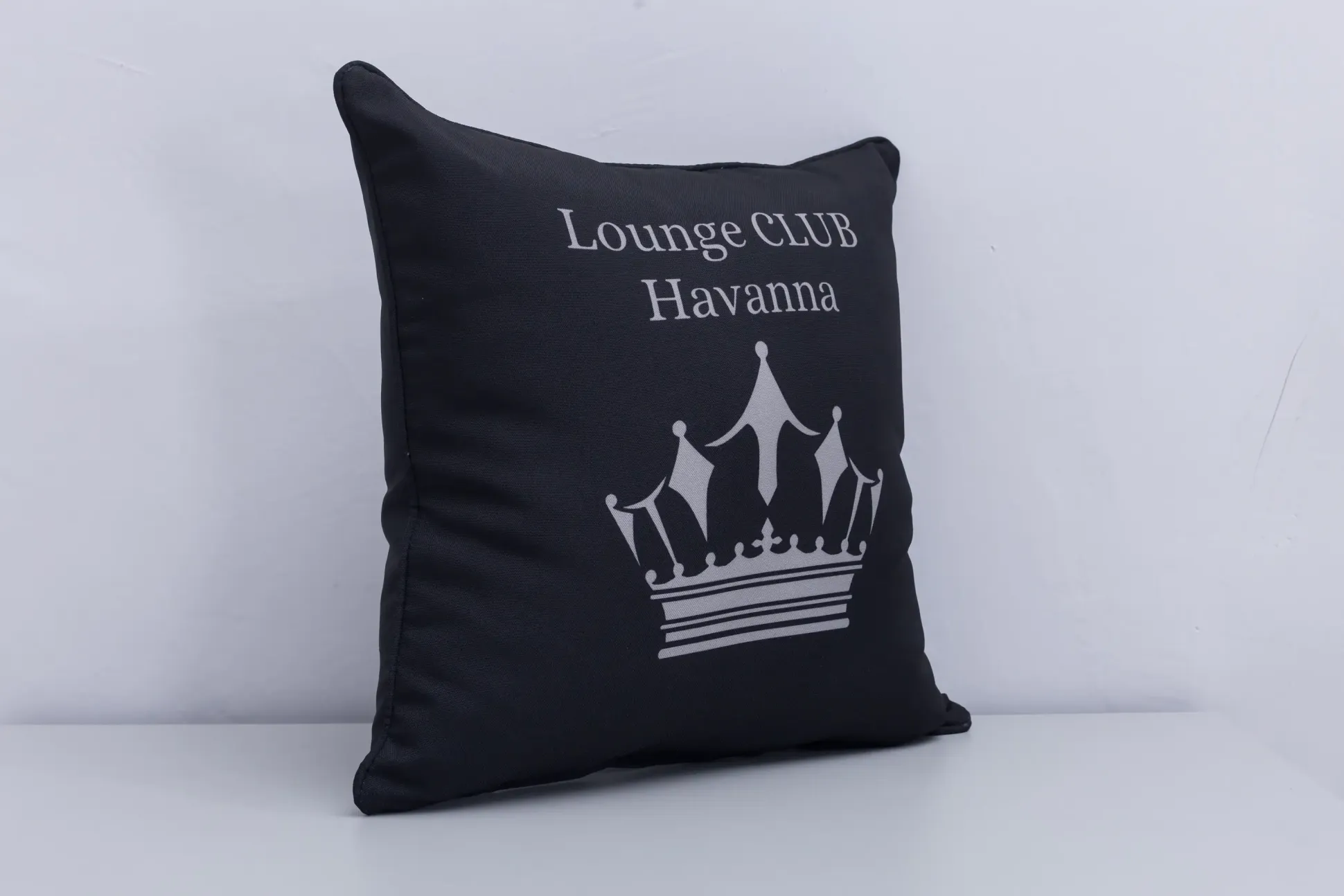 Primaster Kissen Lounge Club Havanna 45 x 45 cm, schwarz