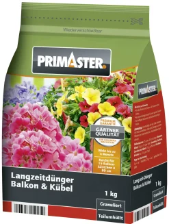 Primaster Langzeitdünger Balkon und Kübelpflanzen 1 kg