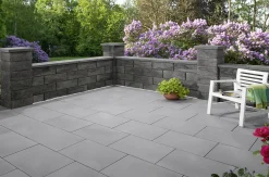 Primaster Mauerstein Garten 25 x 25 x 20 cm grau anthrazit nuanciert