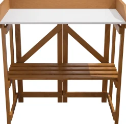 Primaster Pflanztisch mit Ablage Cala Holz 85 x 44 cm