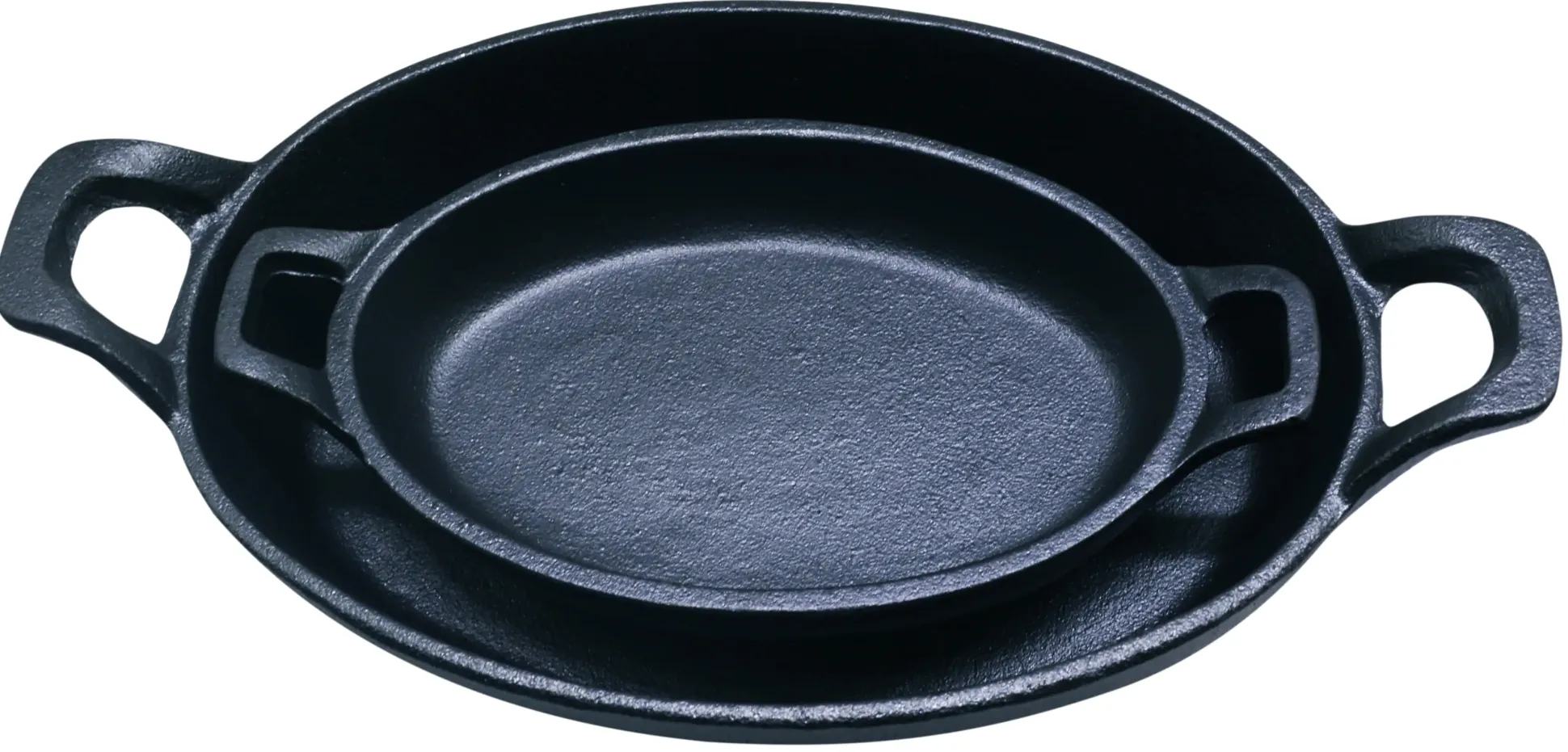 Primaster Pfännchen Set 24 x 17 x 4,5 cm, 18 x 12 x 3 cm