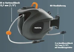 Primaster Wandschlauchbox mit 20 m Schlauch