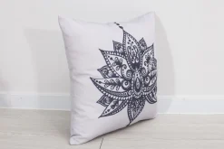 Primaster Wendekissen Namaste 45 x 45 cm, grau
