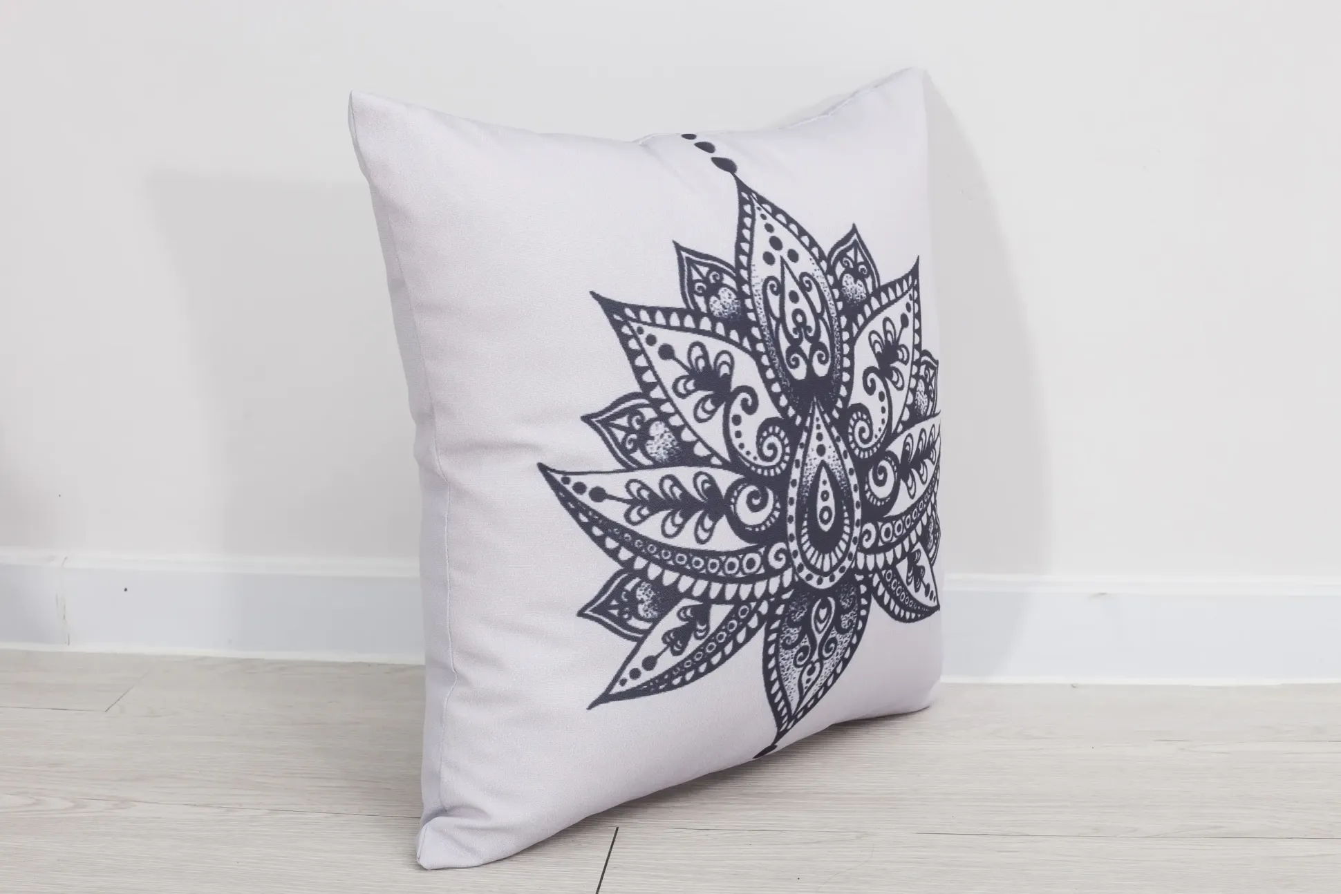 Primaster Wendekissen Namaste 45 x 45 cm, grau