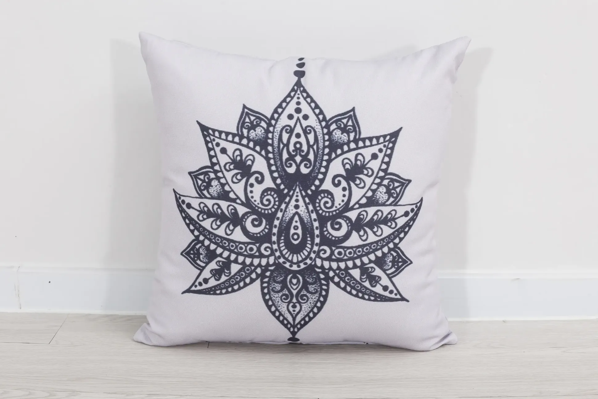 Primaster Wendekissen Namaste 45 x 45 cm, grau