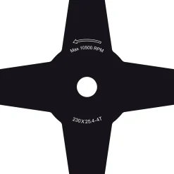 Primaster 4-Zahn-Ersatzmesser Ø 23 cm für Freischneider, Trimmer und Sense