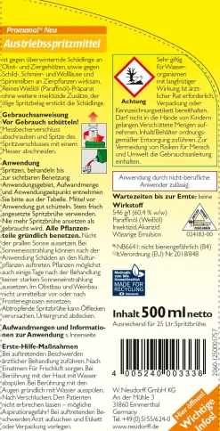 Promanal Neu Austriebsspritzmittel 500 ml