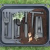 Prosperplast Mini-Gewächshaus-Set Respana 57,6 x 46 x 19 cm