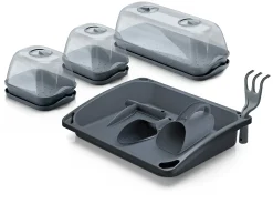 Prosperplast Mini-Gewächshaus-Set Respana 57,6 x 46 x 19 cm