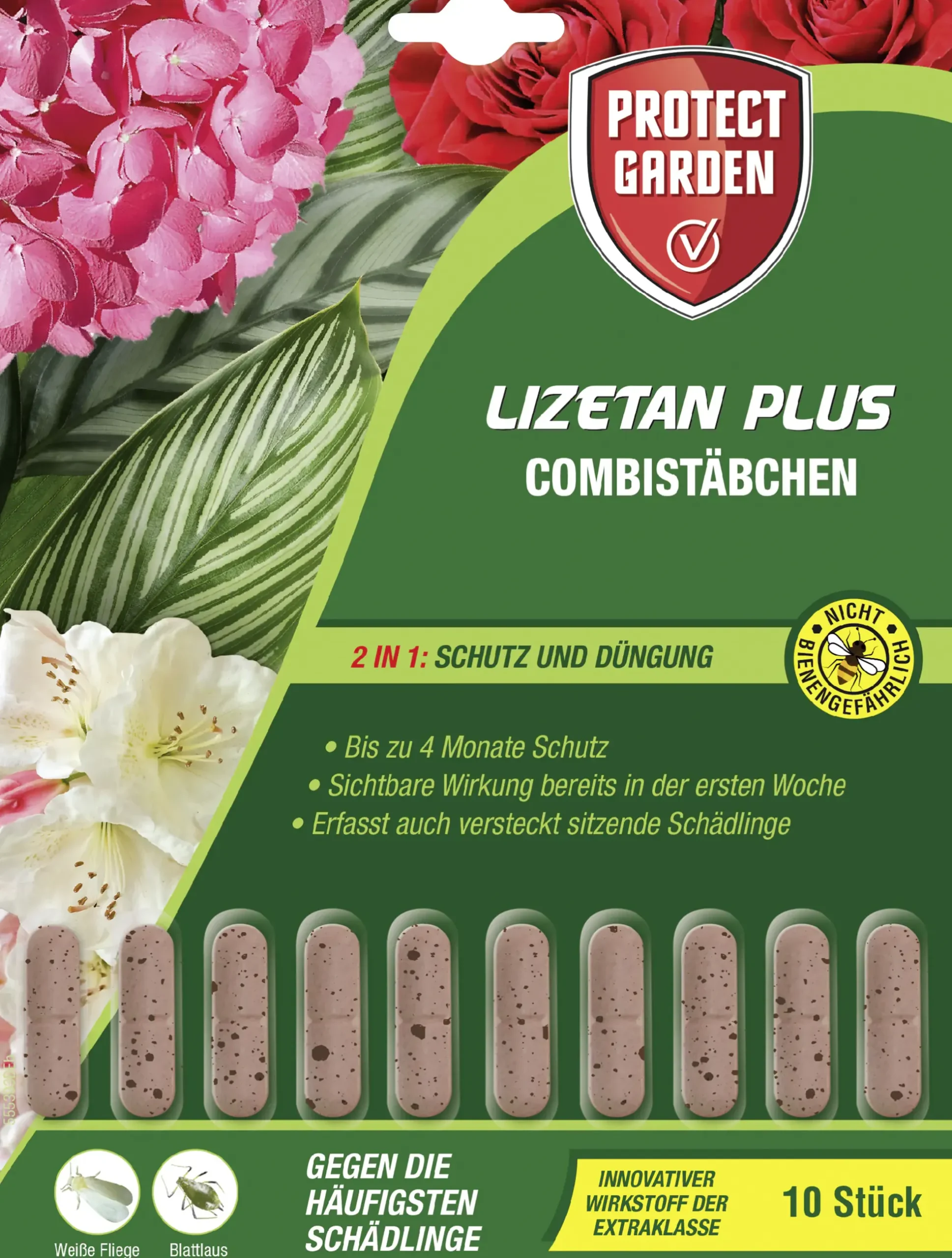 Protect Garden Lizetan Plus Combistäbchen 2 in 1 10 Stück