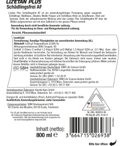 Protect Garden Lizetan Plus Schädlingsfrei AF 800 ml