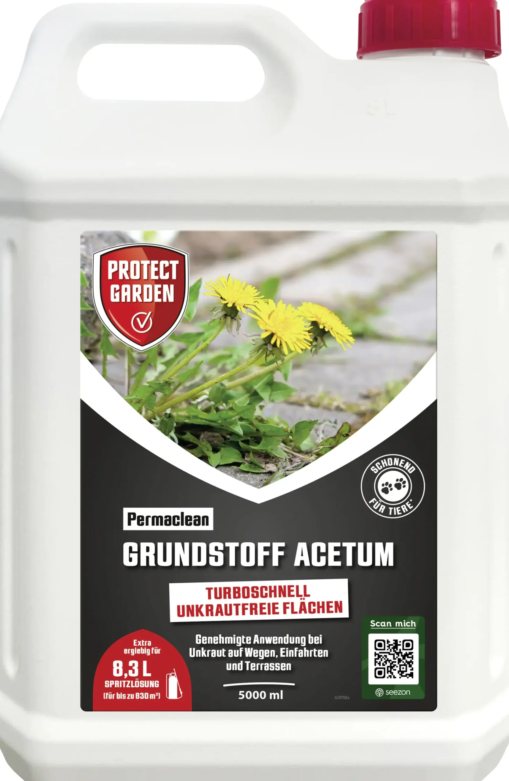 Protect Garden Permaclean Grundstoff Acetum 5 L