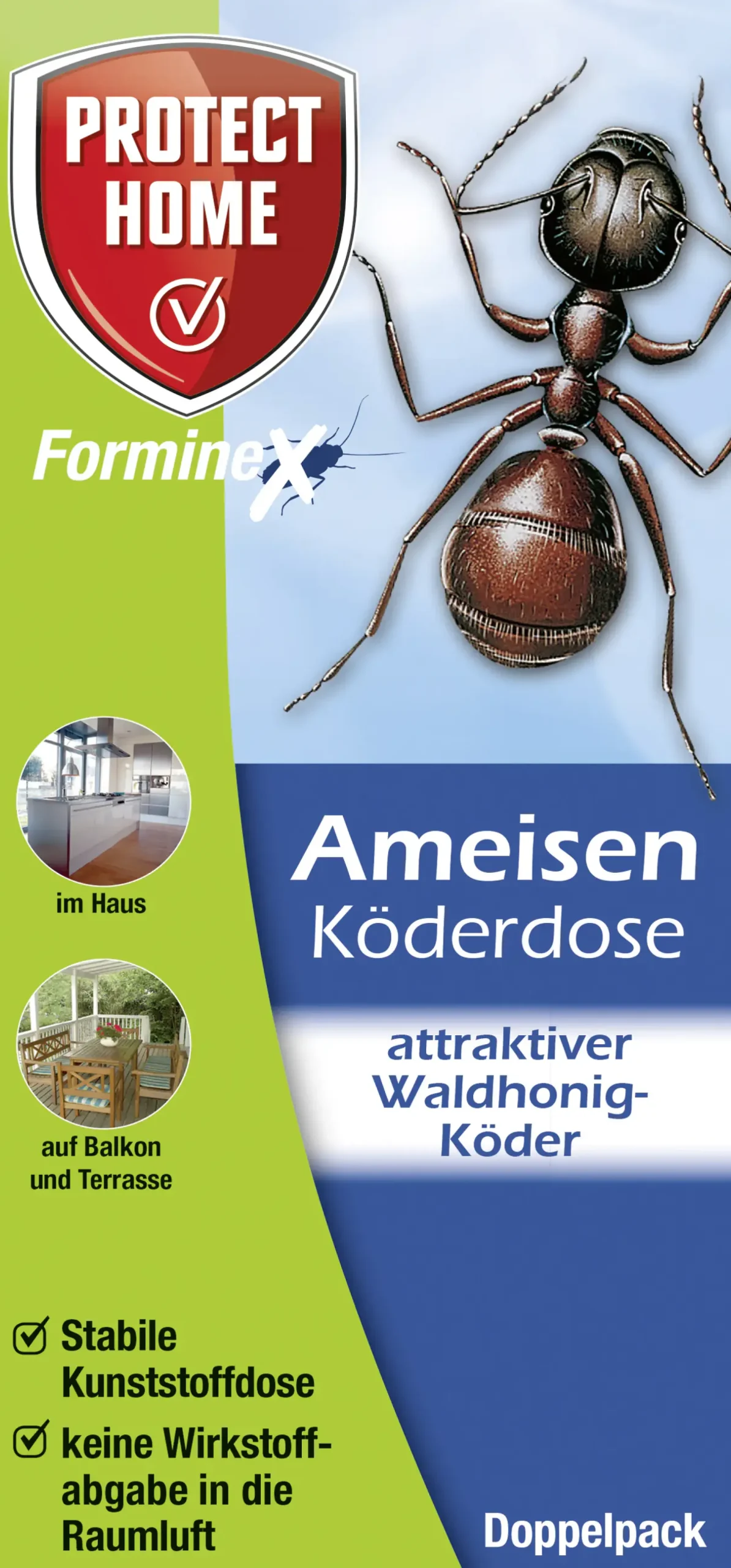 Protect Home FormineX Ameisen Köderdose 2 Stück
