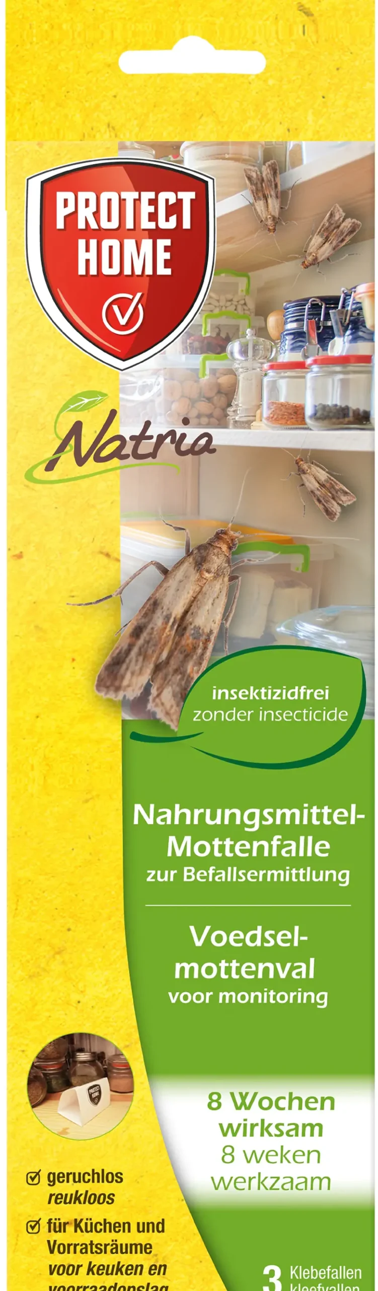 Protect Home Nahrungsmittel-Mottenfalle 3 Stück