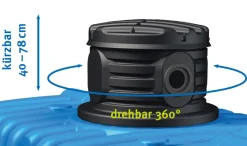 4rain Flat L Flachtank-Paket 10000 L Haus-Premium, begehbar