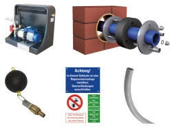 4rain Flat L Flachtank-Paket 15000 L Haus-Premium, begehbar