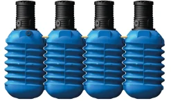 4rain Modularis Erdtank-Paket 10000 L Garten-Comfort, begehbar