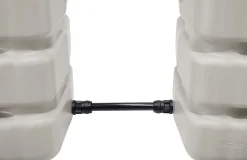 4rain Regenspeicher Slim Wandtank-Set 1400 L