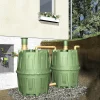 4rain Regenwasser Tank-Set Herkules 3.200 l, grün