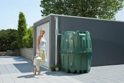 4rain Regenwasser Tank-Set Herkules 3.200 l, grün