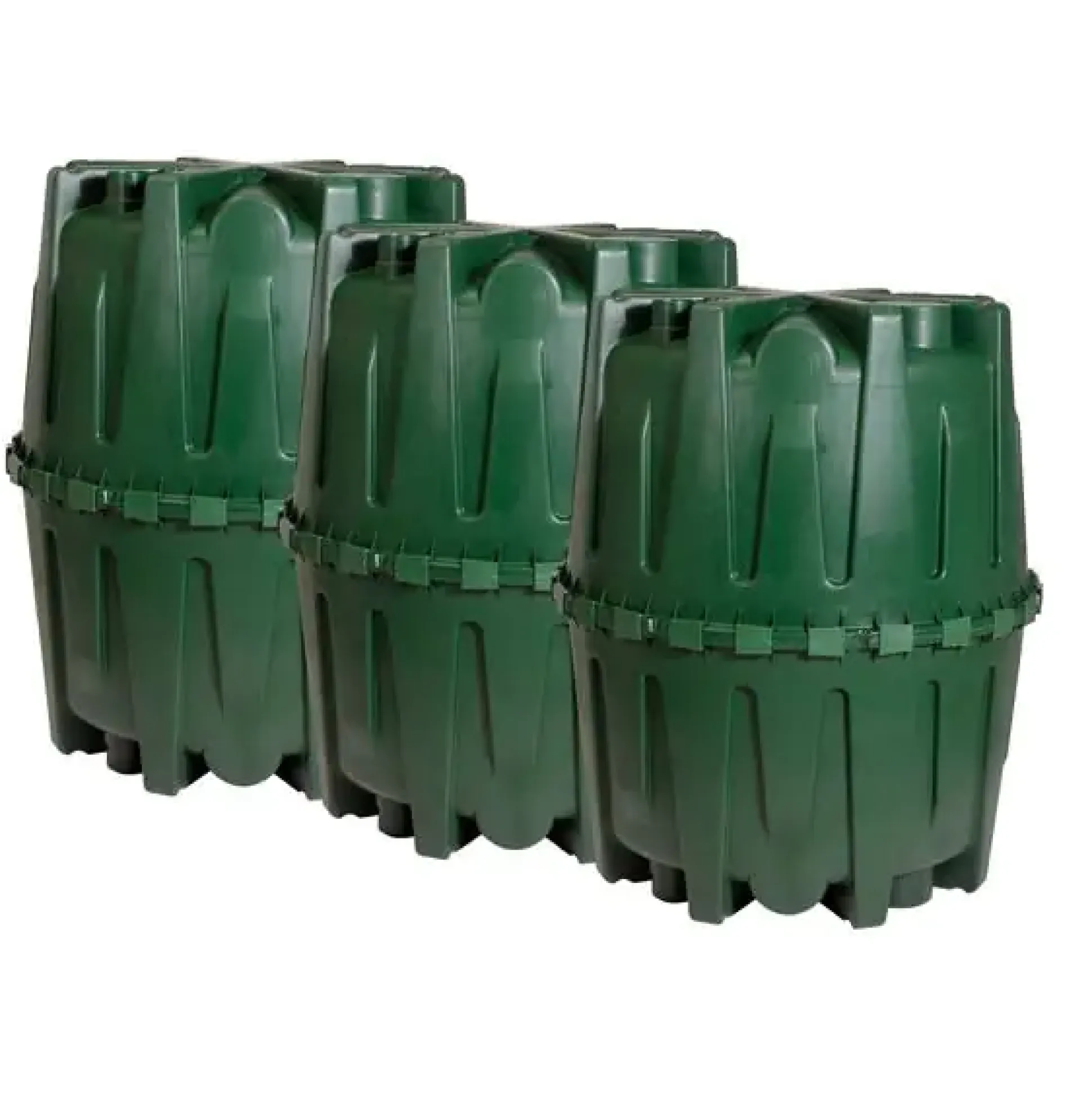 4rain Regenwasser Tank-Set Herkules 4.800 l, grün