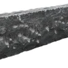 Randstein Basalt 100 x 20 x 6 cm schwarz