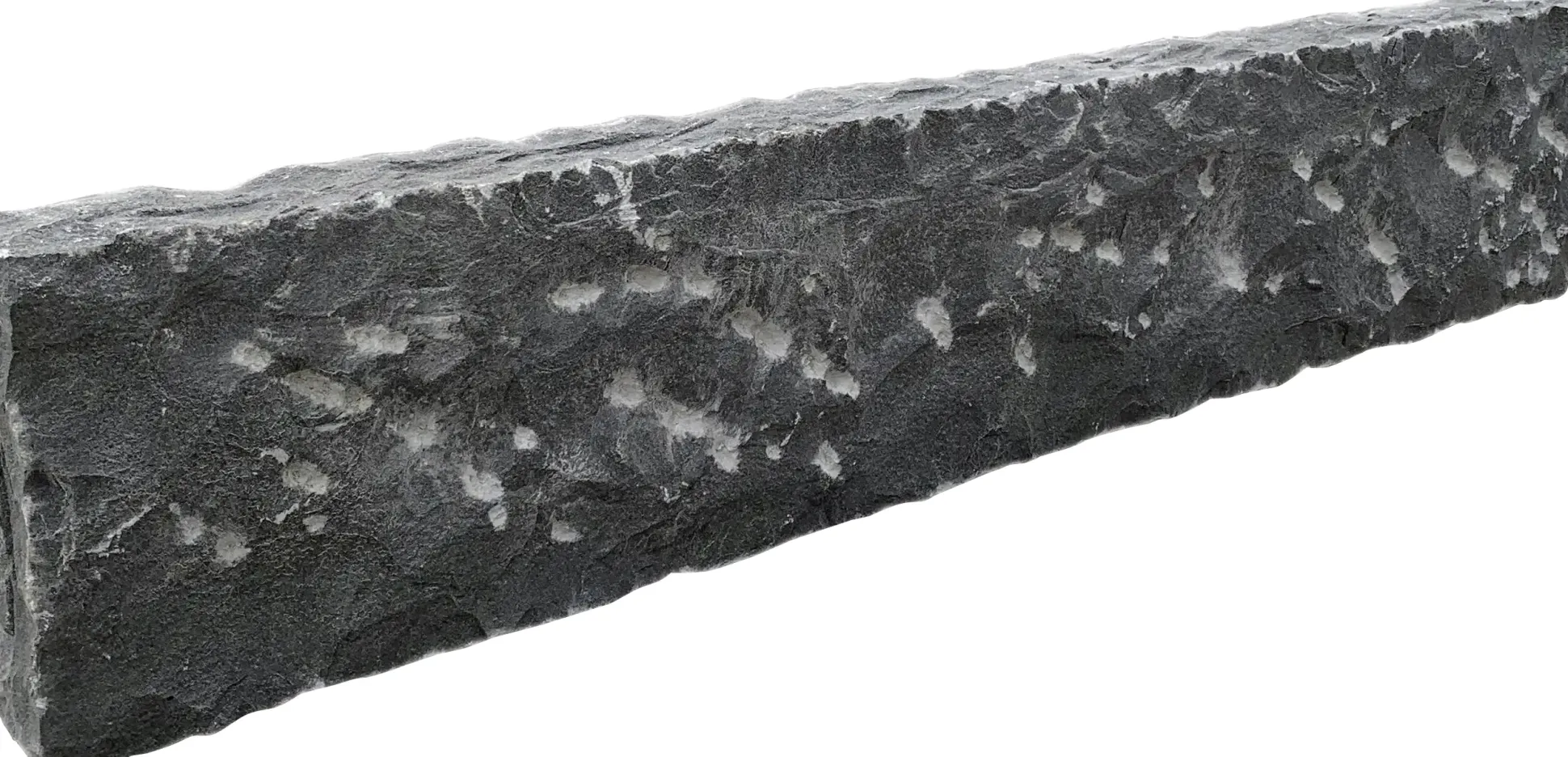 Randstein Basalt 100 x 20 x 6 cm schwarz