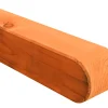 Rundkopfpfosten Kiefer 100 x 7 x 7 cm Pinie gebeizt