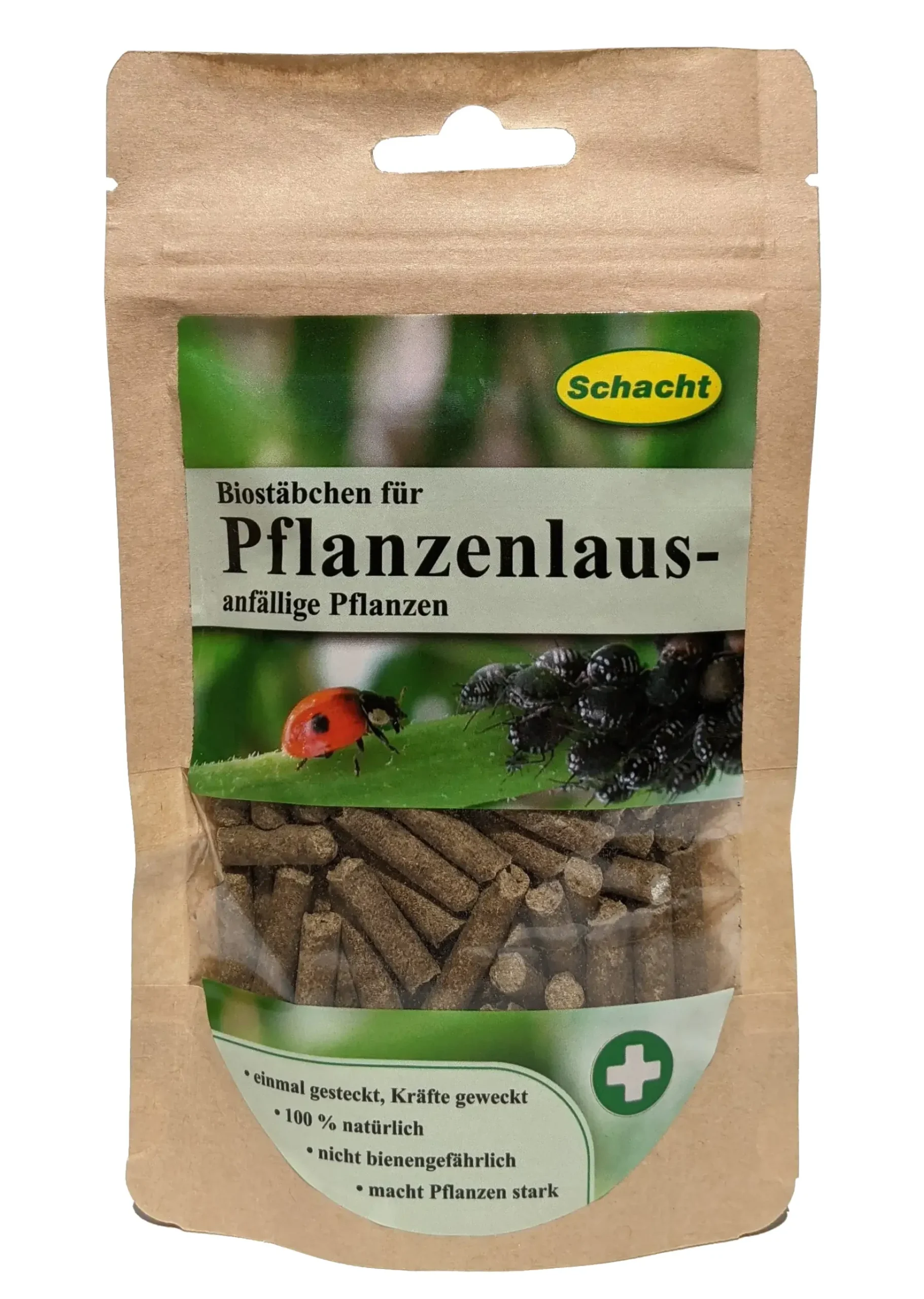 Schacht Biostäbchen für Pflanzlaus 50g für anfällige Pflanzen