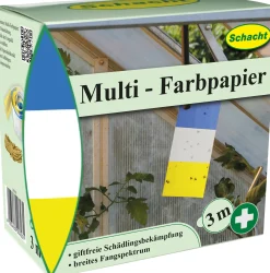 Schacht Multi-Farbpapier mit Naturleim 3 m