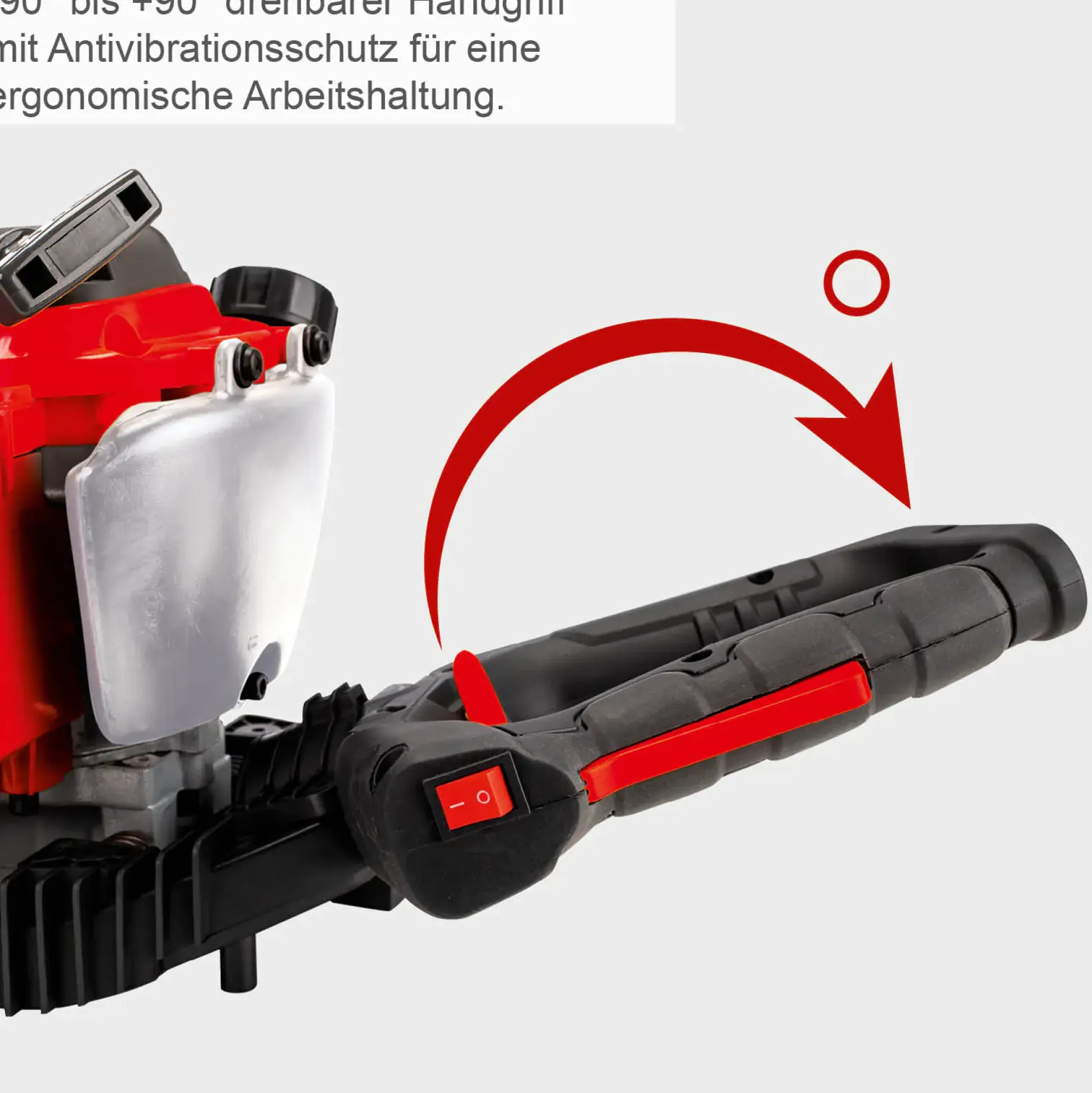 Scheppach Benzin-Heckenschere BHS650 560 mm Schnittlänge