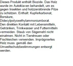 Scherenzaun 250 x 100 cm, kesseldruckimprägniert