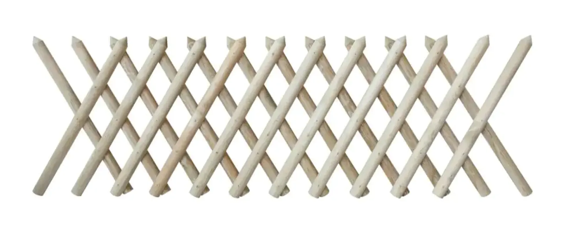 Scherenzaun 250 x 80 cm, kesseldruckimprägniert