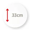 Scheurich Bewässerungshilfe Bördy XXL transparent 33 cm