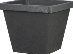 Scheurich Pflanzgefäß Stones Square Serie 286 anthrazit 40 cm